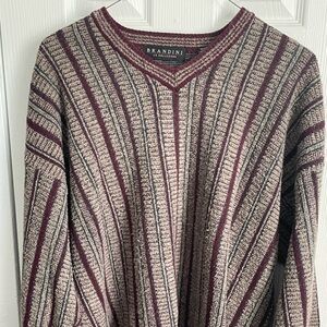 Vintage 90s burgundy sweater